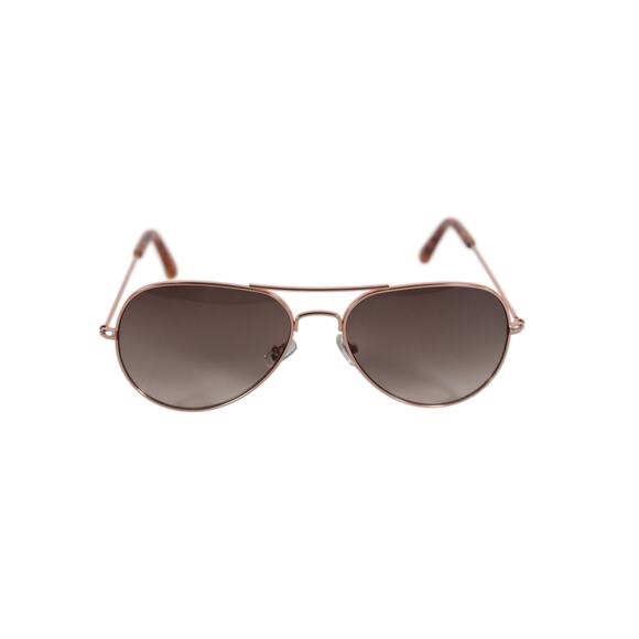 Fossil Classic Metal Aviator Sunglasses - Rose Gold / Gradient Brown-NWT main image 7
